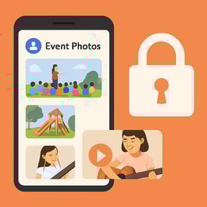 Why Private Sharing Beats Public Social Media for School Events