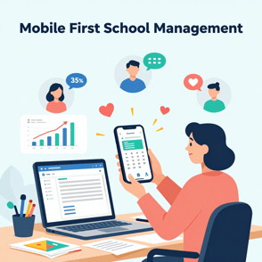 Mobile-First School Management: 5 Ways Small Biz Ed Is Evolving